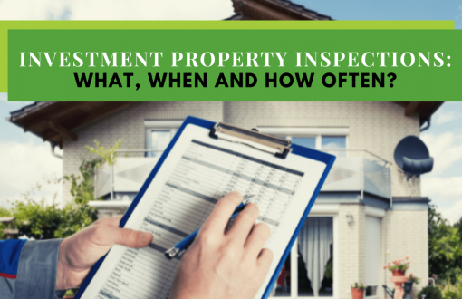 Investment Property Inspections: What, When and How Often? - Article Banner
