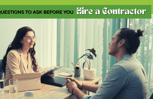 Questions to Ask Before You Hire A Contractor - Article Banner