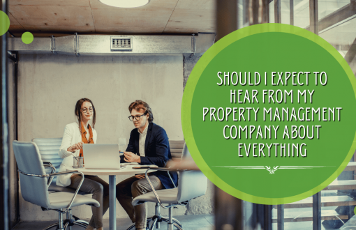 Should I Expect to Hear from My Property Management Company About Everything? | Communication Needs - Article Banner